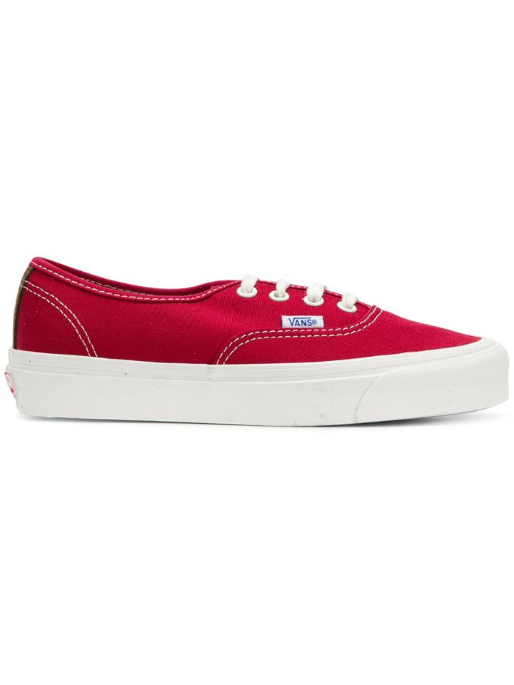 Vans Authentic Lace-up Sneakers - Red