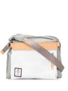 As2ov Contrast Panel Shoulder Bag - Grey