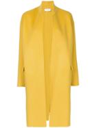 Astraet Tailored Longline Coat - Yellow & Orange