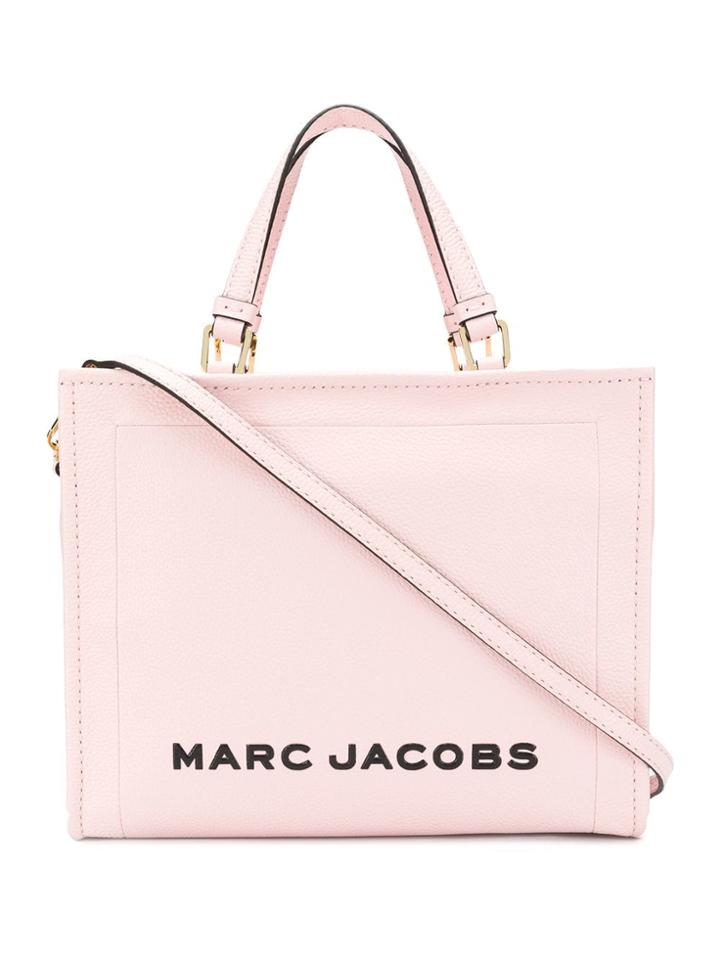 Marc Jacobs Logo Print Tote Bag - Pink