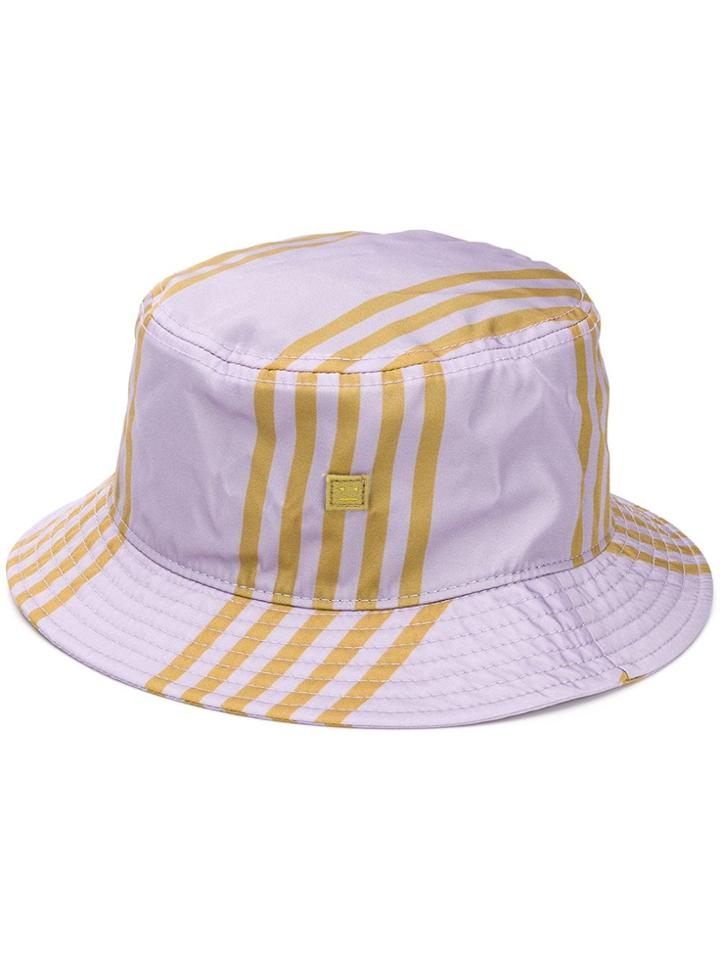 Acne Studios Bucket Hat - Purple