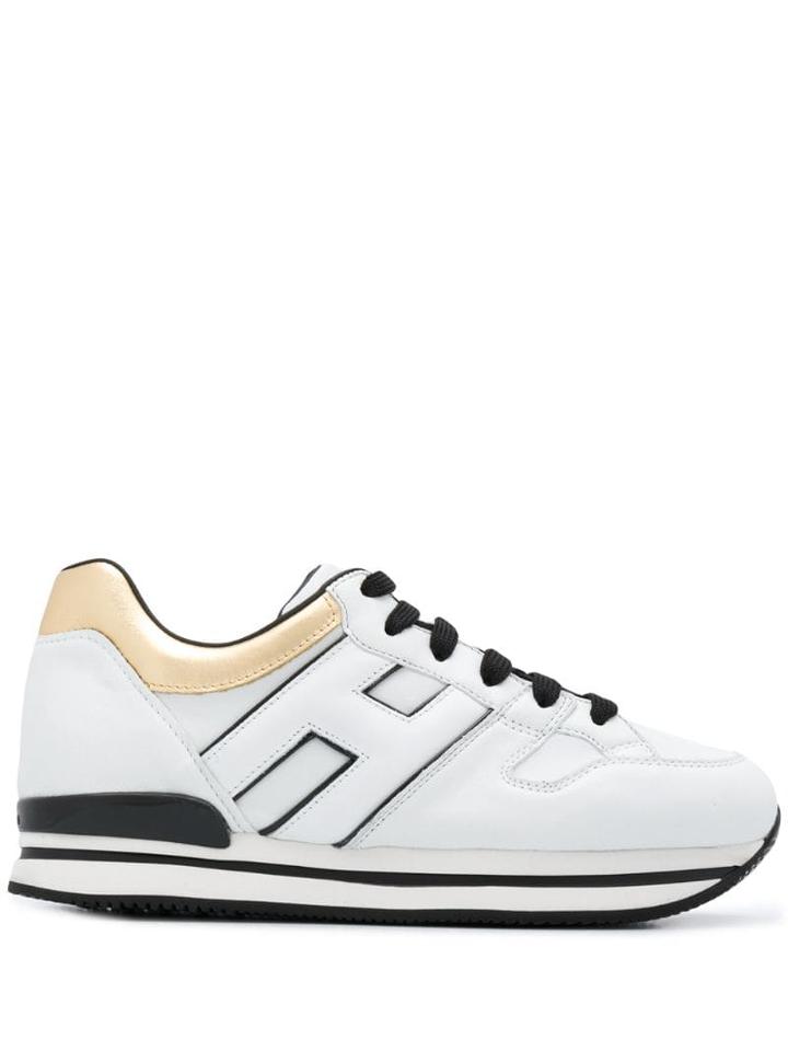 Hogan H222 Logo Sneakers - White