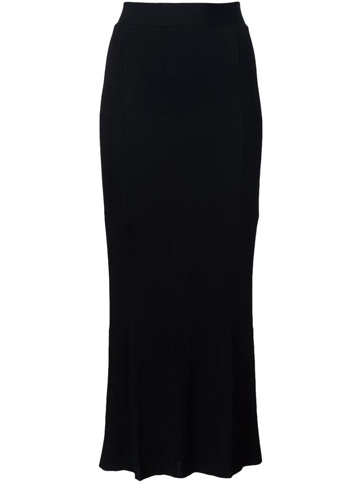 Calvin Klein Collection High-waisted Long Skirt