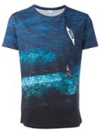 Orlebar Brown Deep Sea Print T-shirt, Men's, Size: Xl, Blue, Cotton