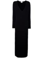 Le Kasha Cashmere 'phoenix' Maxi Dress, Women's, Size: Small, Black, Cashmere