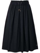 Woolrich High Waist A-line Skirt - Black
