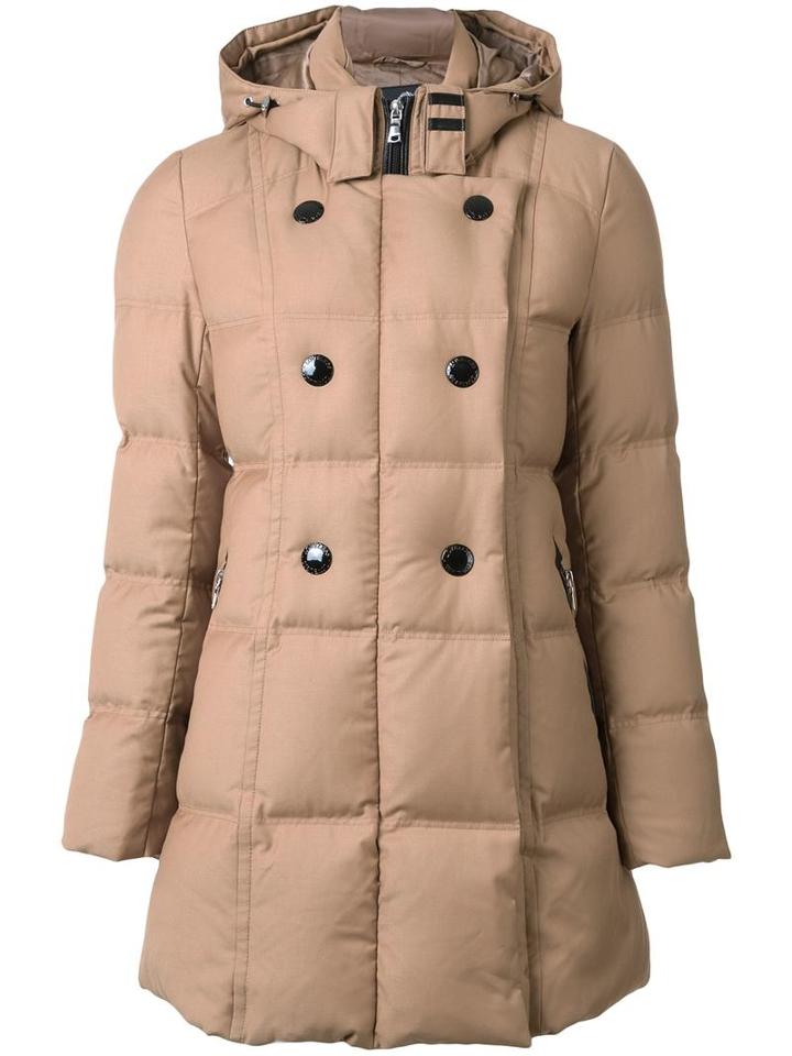 Loveless Padded Hooded Coat, Women's, Size: 3, Brown, Polyester/rayon