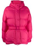Ienki Ienki Belted Padded Jacket - Pink