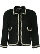 Chanel Vintage Boucle Jacket - Black