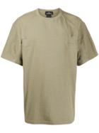 Stone Island Shadow Project Ribbed-trim Loose T-shirt - Green