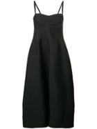 Jil Sander Ginestra Flare Dress - Black