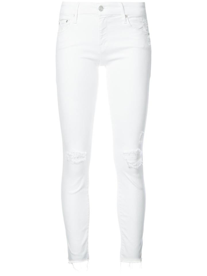 Mother Little Miss Innocent Jeans - White