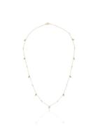 Dana Rebecca Designs 14k Yellow Gold, Pearl And Diamond Charm Necklace