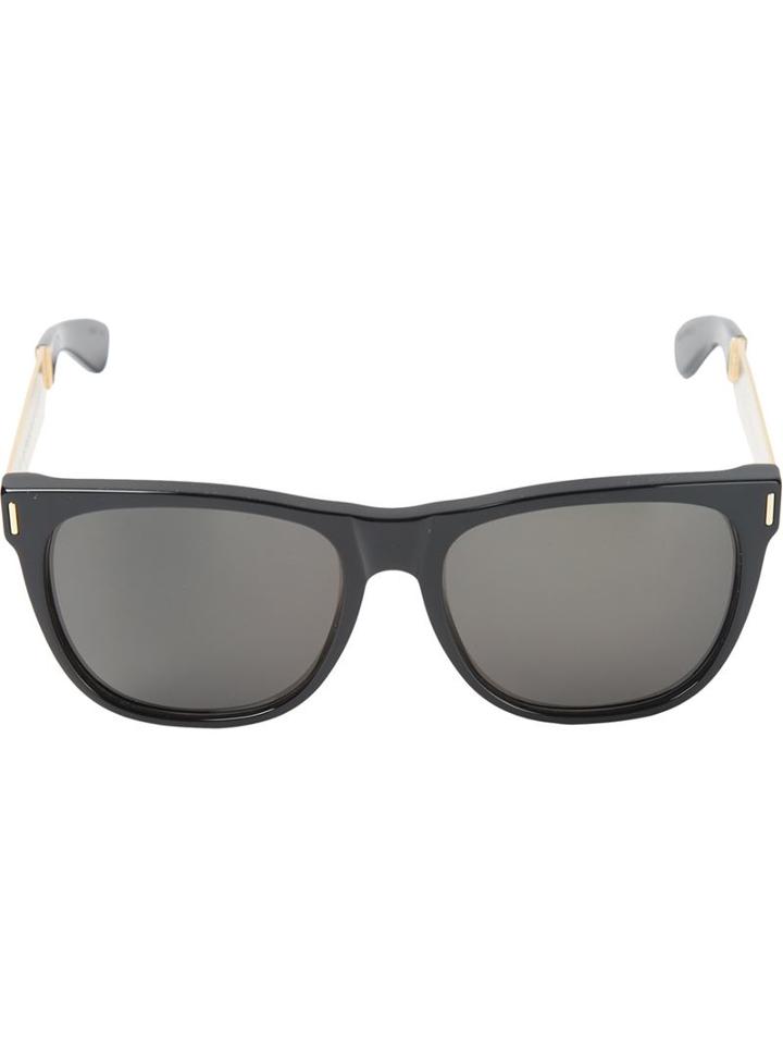 Retrosuperfuture Francis Sunglasses, Men's, Black, Acetate