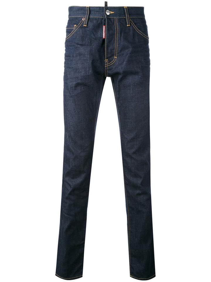 Dsquared2 - Classic Skinny Jeans - Men - Cotton/polyester - 46, Blue, Cotton/polyester