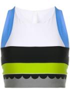 No Ka' Oi Colour Block Tank Top - White