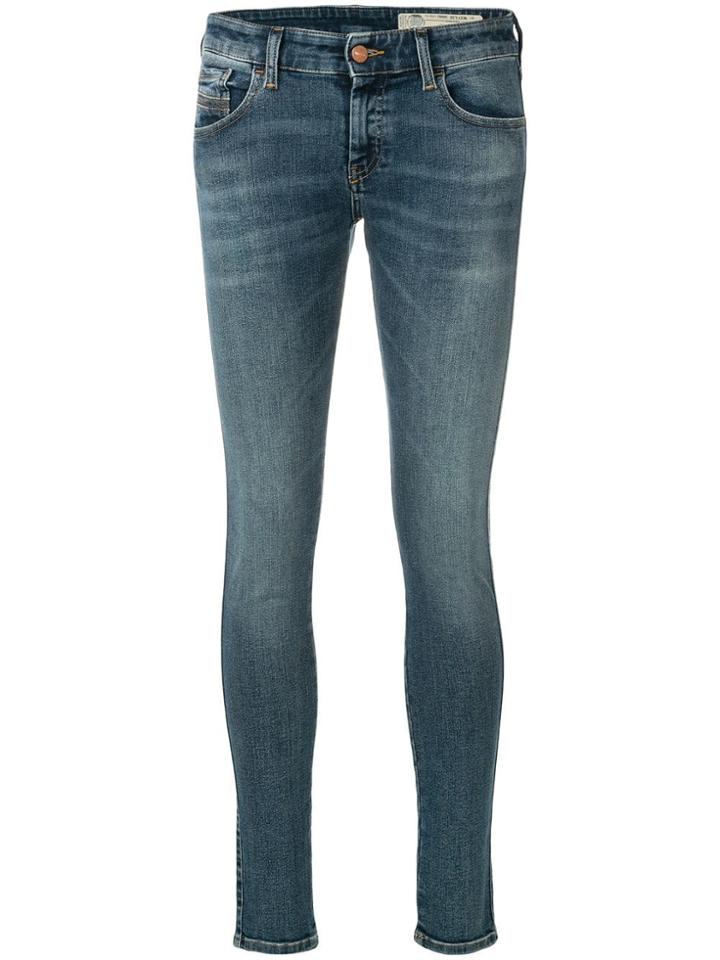 Diesel Slandy-low 069bj Jeans - Blue