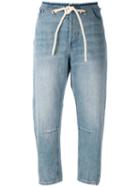 Diesel - De-kima Drawstring Jeans - Women - Cotton - 26, Women's, Blue, Cotton