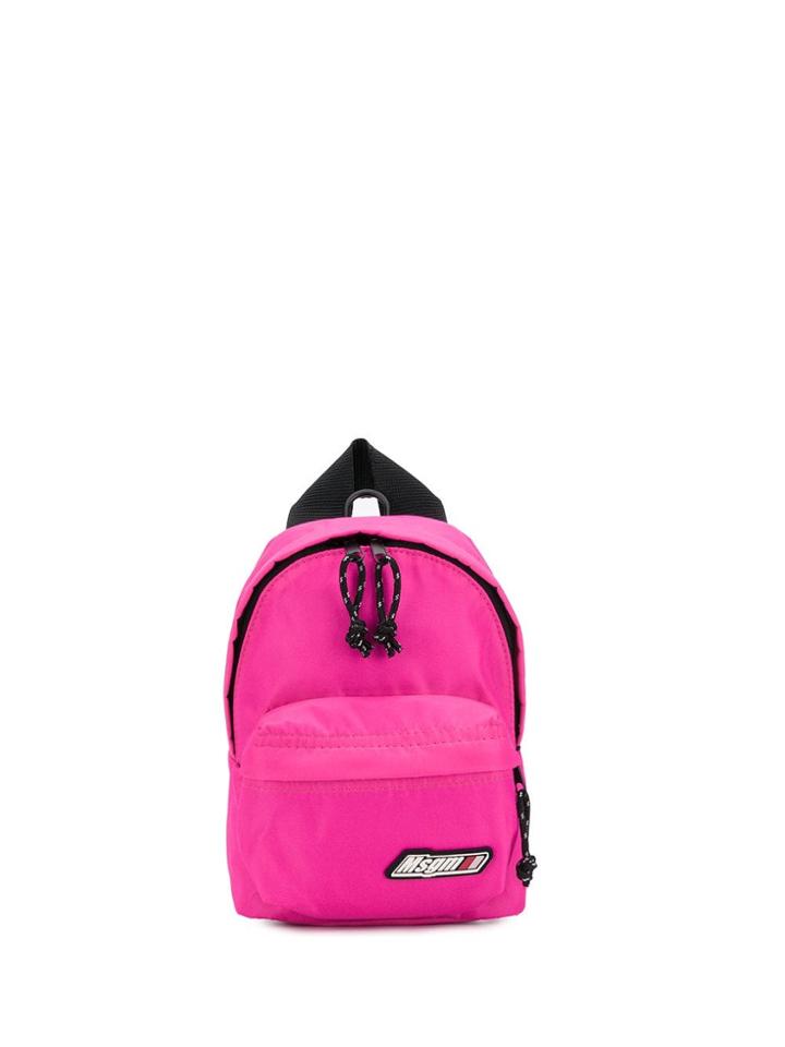 Msgm Mini Backpack - Pink