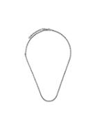 Saint Laurent Snake Chain Necklace - Silver