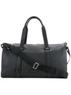 Cerruti 1881 - Zipped Bowling Bag - Men - Calf Leather - One Size, Black, Calf Leather