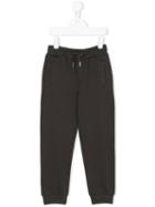 Roberto Cavalli Kids - Drawstring Sweatpants - Kids - Cotton/polyester/spandex/elastane - 3 Yrs, Brown