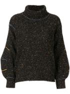 Toga Turtle Neck Jumper - Black