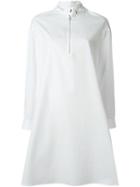 Kenzo Oversized Shirt Dress, Women's, Size: 34, White, Cotton