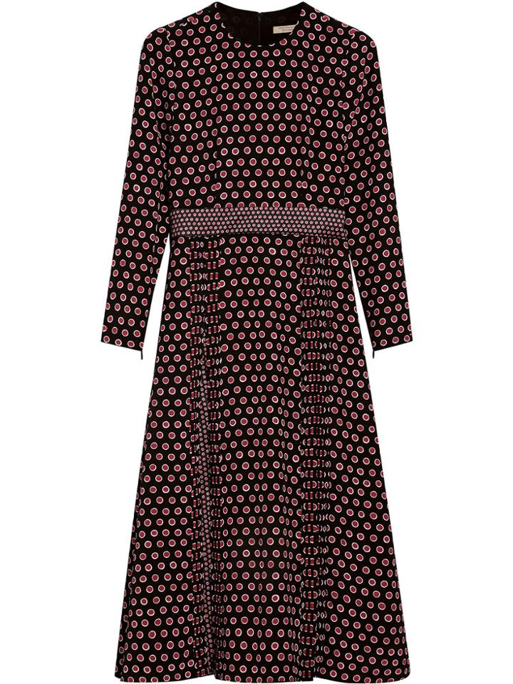 Burberry Polka Dot Dress - Red
