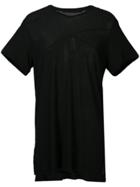 Julius Oversized V-neck T-shirt - Black