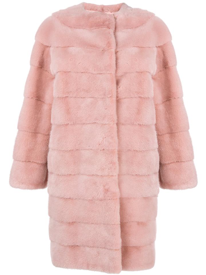 Liska Luce Coat - Pink & Purple