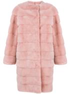 Liska Luce Coat - Pink & Purple