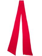 Styland Pussy Bow Scarf - Red