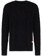 Loreak Mendian Puno Cable-knit Sweater - Blue
