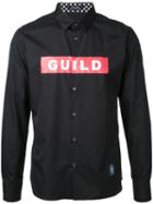 Guild Prime - Logo Print Shirt - Men - Cotton - 3, Black, Cotton