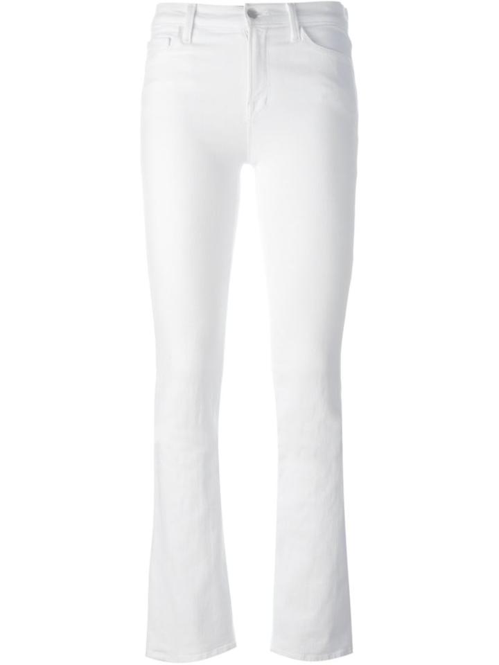 J Brand Brya Jeans, Women's, Size: 28, White, Cotton/polyester/spandex/elastane