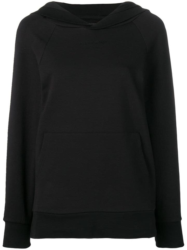 Plein Sport Printed Logo Hoodie - Black