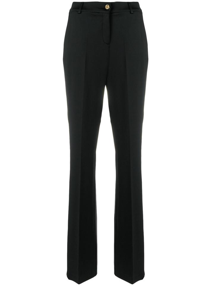 Cavalli Class Flared Tailored Trousers - Black