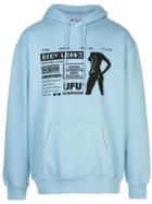 Used Future Body Works Print Hoodie - Blue