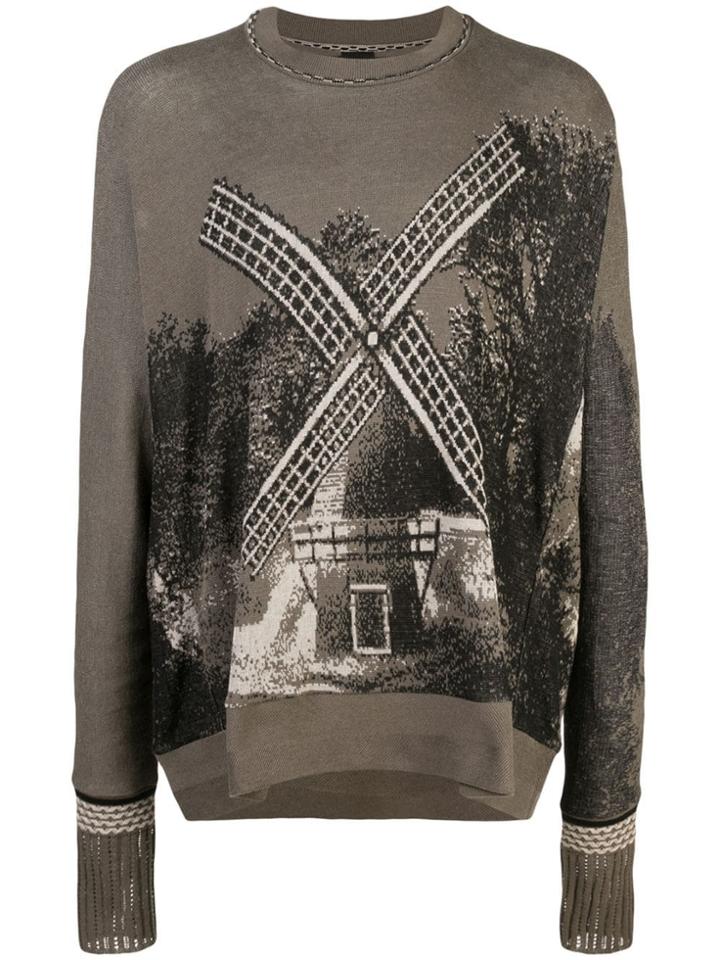 Bernhard Willhelm Wind Energy Jumper - Green