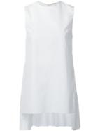 Adam Lippes Sleeveless Pleat Back Tunic