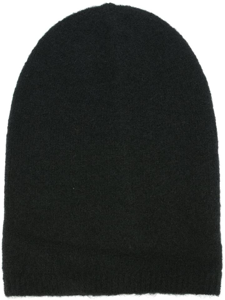 Laneus 'acu' Beanie, Men's, Black, Polyamide/spandex/elastane/alpaca/merino