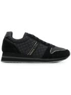 Versace Jeans Quilted Lace-up Sneakers - Black