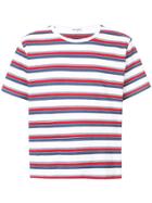 Saint Laurent Striped T-shirt - White