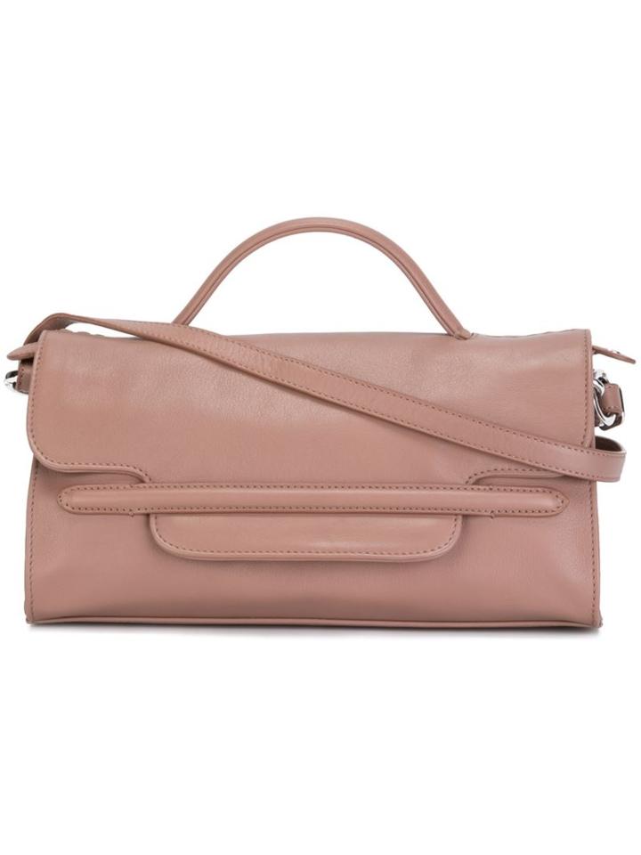 Zanellato Medium 'nina' Bag, Women's, Nude/neutrals, Calf Leather