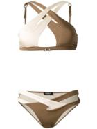Moeva - Celia Bikini - Women - Polyamide/spandex/elastane - M, Brown, Polyamide/spandex/elastane