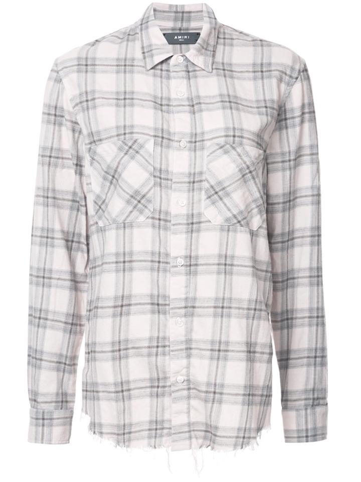 Amiri Check Shirt - Pink & Purple