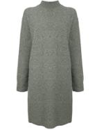 Le Ciel Bleu Short Knit Dress - Grey