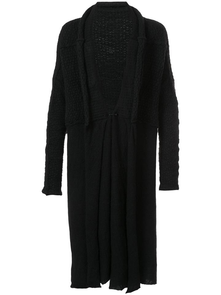 Daniel Andresen Cowl Neck Cardigan - Black