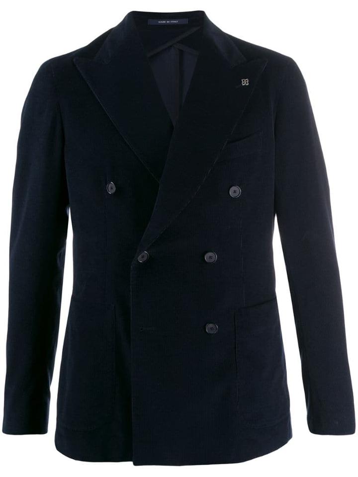 Tagliatore Double-breasted Jacket - Blue